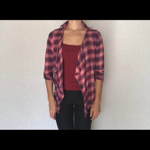 Aeropostale‎ distressed cardigan xs - Picture 5 of 10